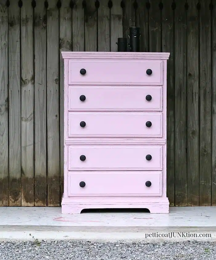 pink with an edge Petticoat Junktion paint makes everything better 4