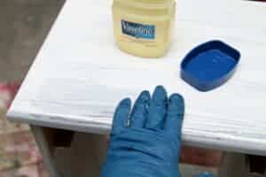 vaseline tricky rubbed closely darkened