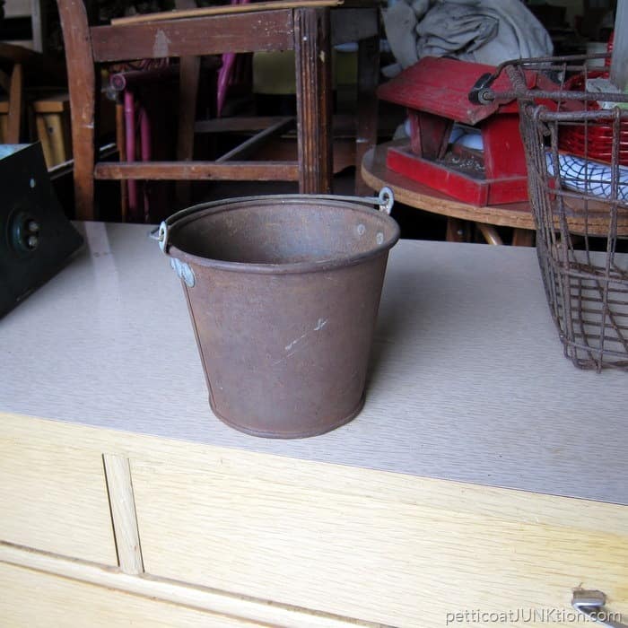 rusty bucket