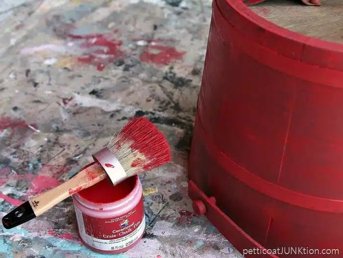 Ceramcoat Regal Red paint 
