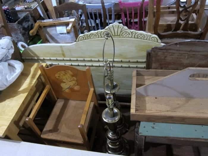 pair of lamps Owen Workshop