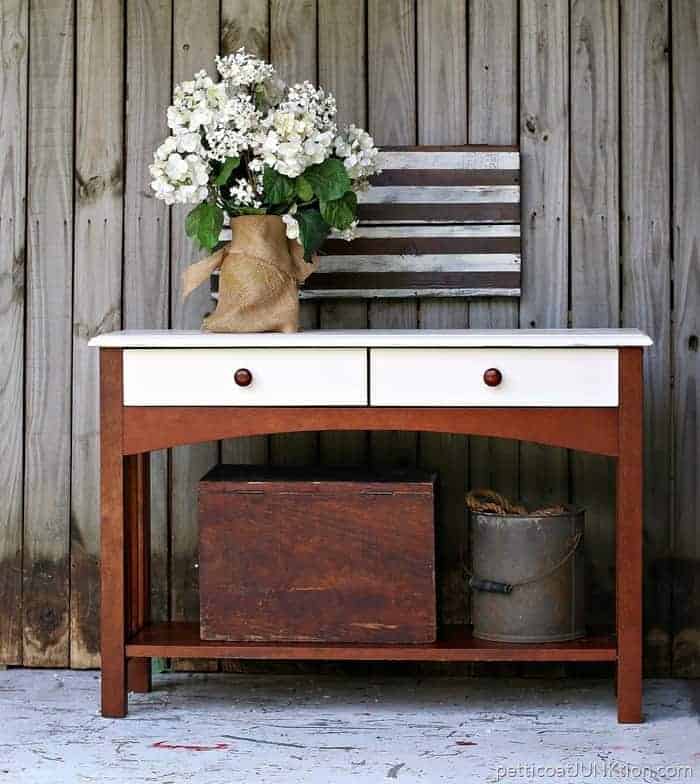 West Elm Inspired Sofa Table Petticoat Junktion, Sofa table makeover