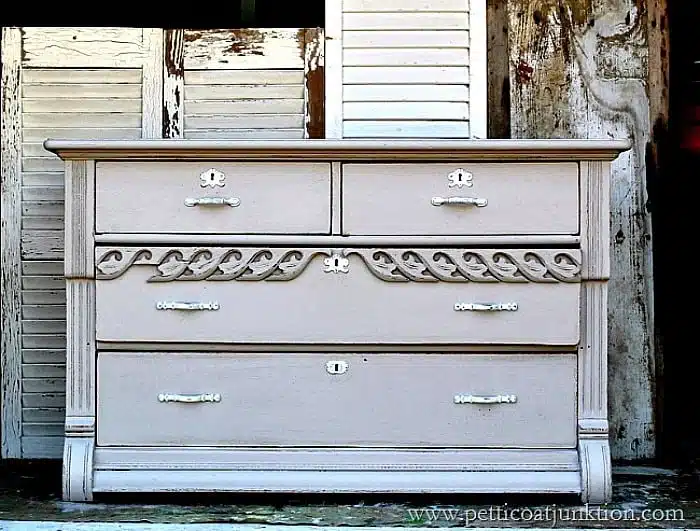 7 diy projects people love to hate antique dresser painted gray