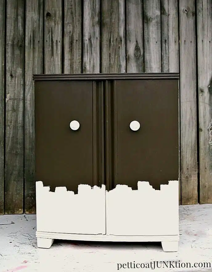 Painted Furniture Inspired By Chocolate And BHG Magazine Petticoat Junktion