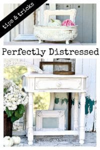 perfectly distressed paint