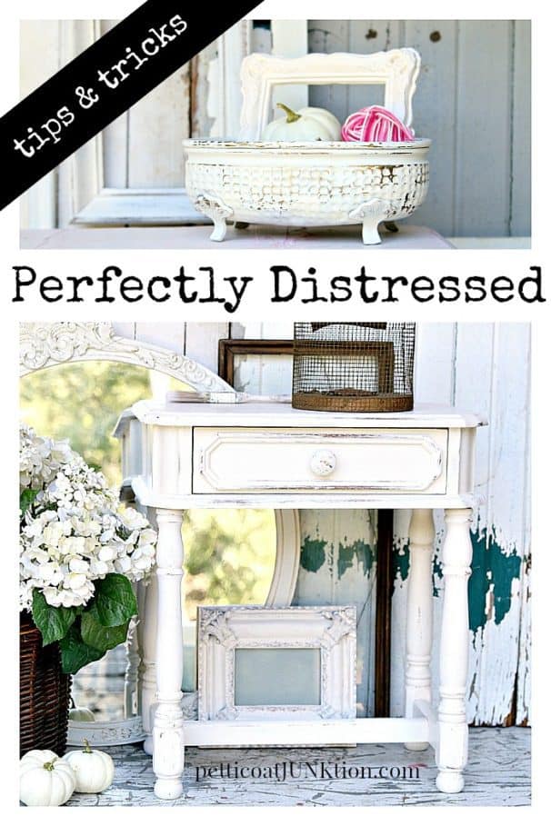 Tips For Distressing Painted Furniture And Home Decor