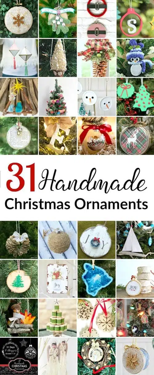 31 Handmade Christmas Ornament from 31 Days of Handmade Christmas Ornaments BLOG HOP 