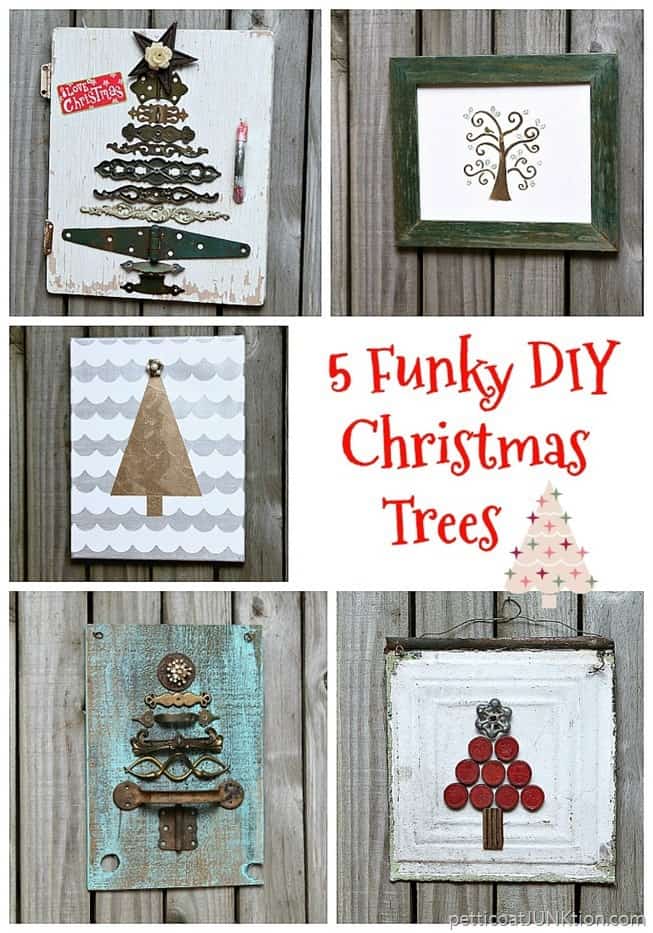 5 funky diy trees