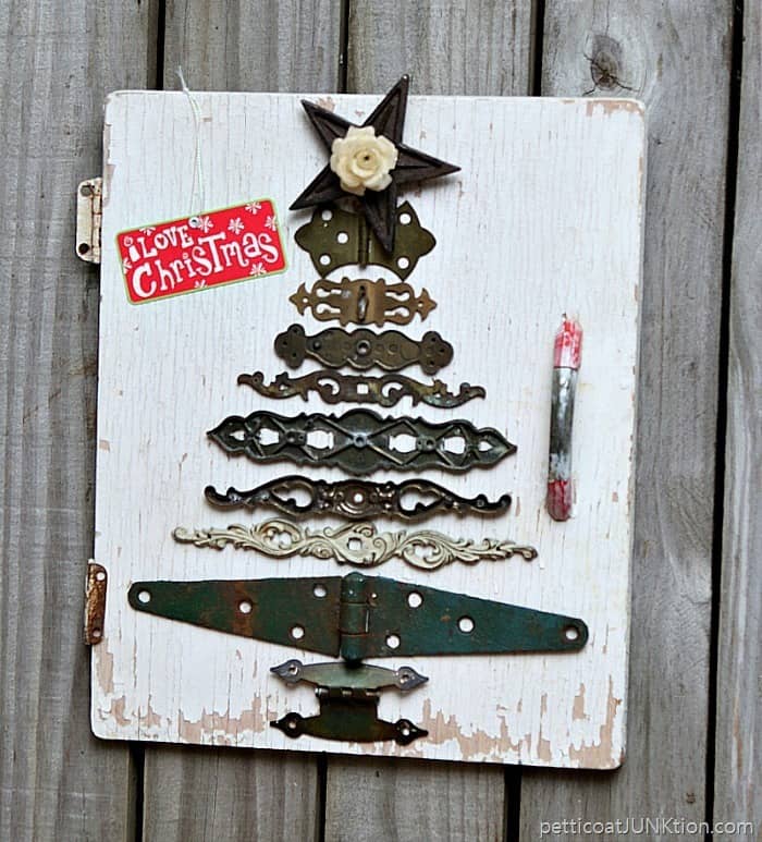 DIY Christmas Tree Decor Made From Junk Finds