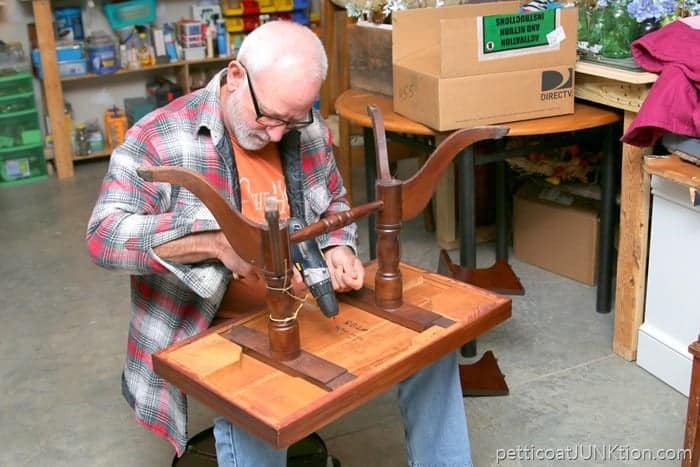 Ray removing table top