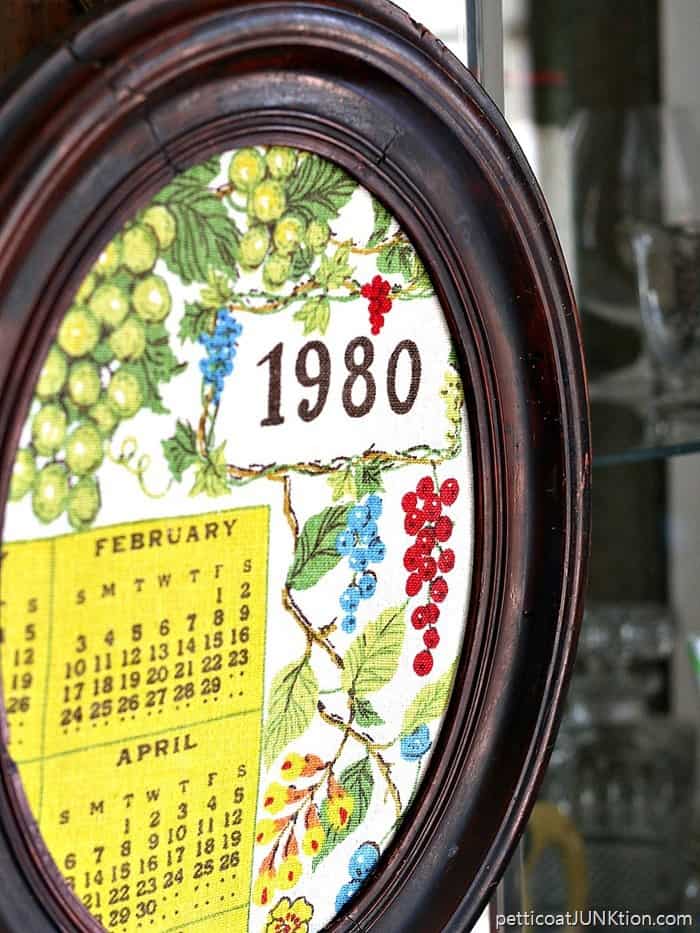 upcycle an outdated calendar