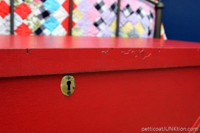 Cedar Chest Repairs And Choosing The Right Red