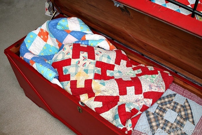 Cedar Chest Repairs And Choosing The Right Red - Petticoat ...