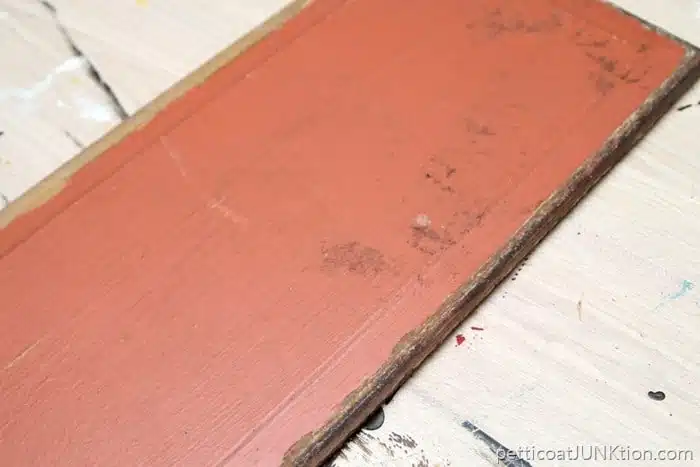 reclaimed wood door panel