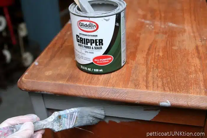 Yes I use primer as a top coat Glidden Gripper tinted Gray
