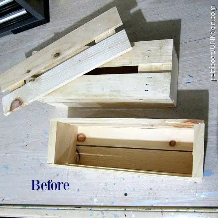 wood wine crates for project. before photojpg
