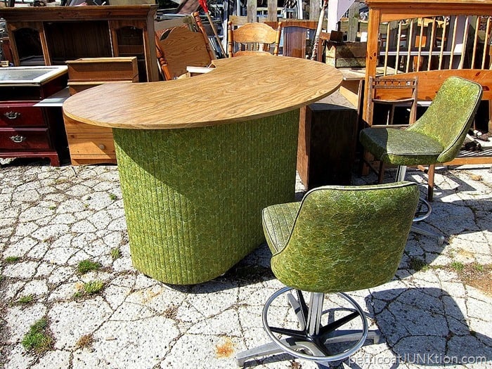 Vintage Cosco Bar Stools And Treasured Finds 1960s Vintage Fl Green Cosco Bar Stools And