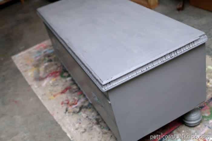 Glidden primer before painting cedar chest