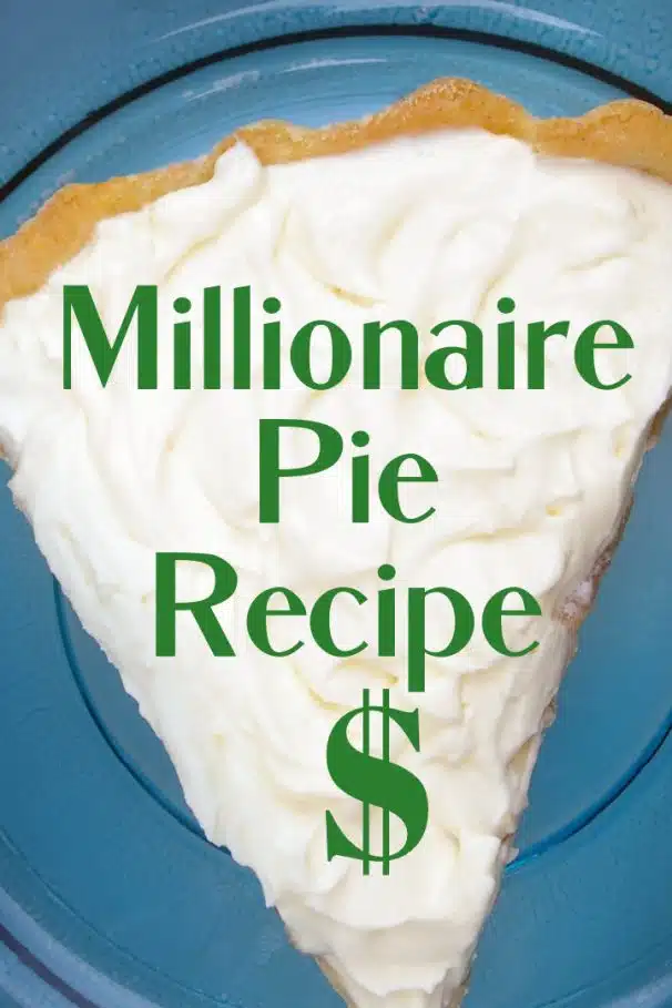 Millionaire Pie Recipe