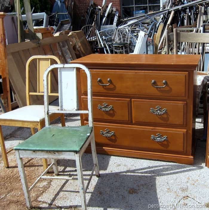 Chest of drawers for paint project