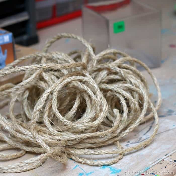 sisal rope for diy project