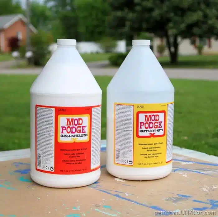 Gloss Mod Podge and Matte Mod Podge gallon sizes