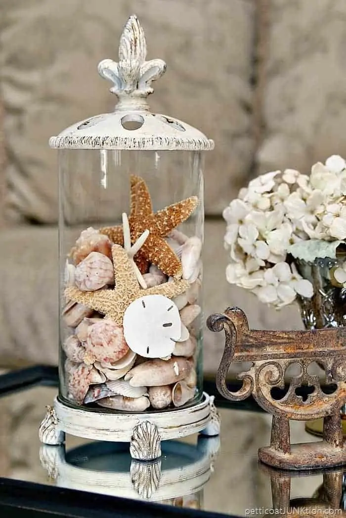 DIY Seashell Container