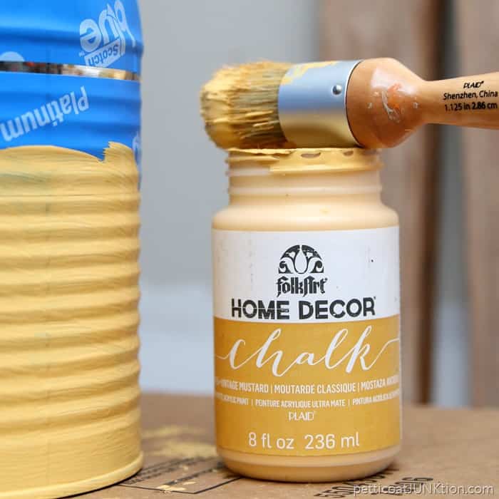 Folkart Chalk Paint color Mustard