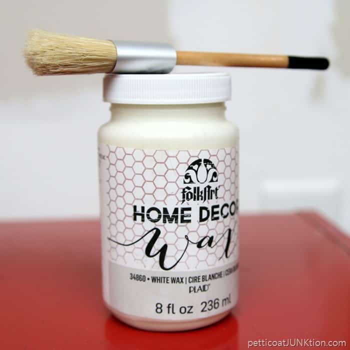 FolkArt Home Decor White Wax