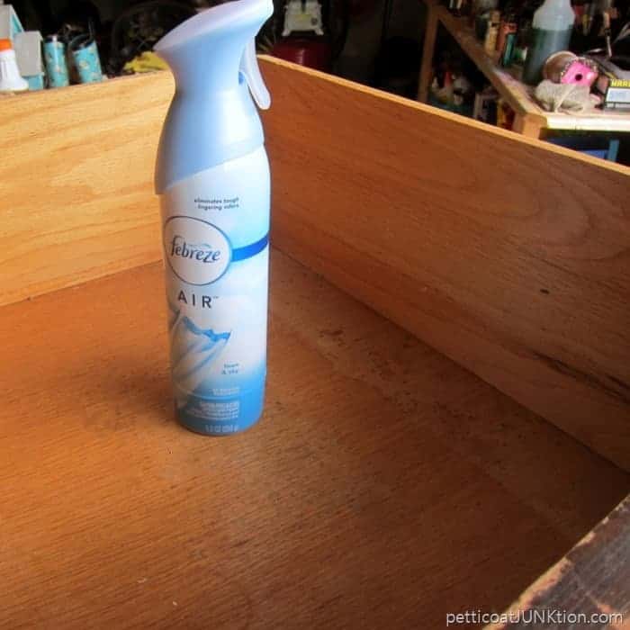 Febreeze helped get the odor out of my furniture