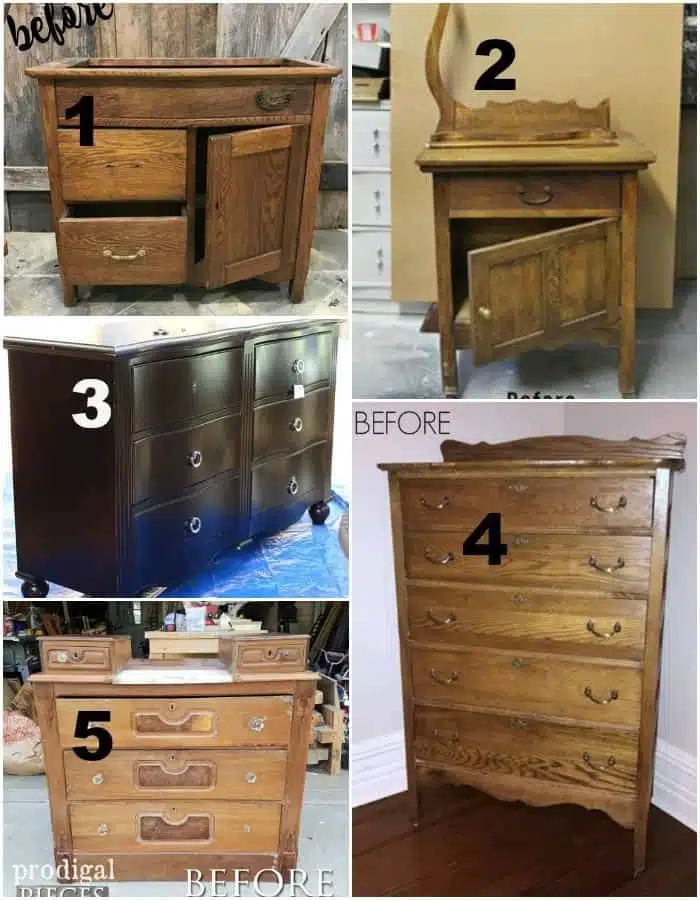 Furniture Fixer Uppers July Furniture Makeover Projects