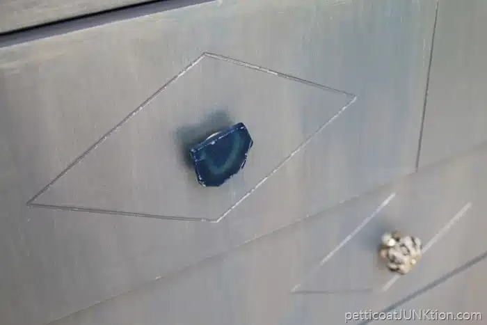 blue agate furniture knobs