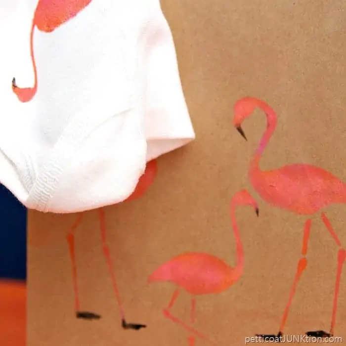 2 Pink Flamingo Projects Plus Promised Stencil Giveaway