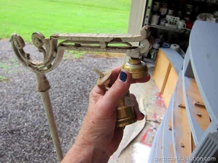 How To Display A Vintage Chandelier Petticoat Junktion