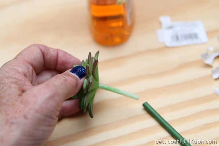remove succulent from stem