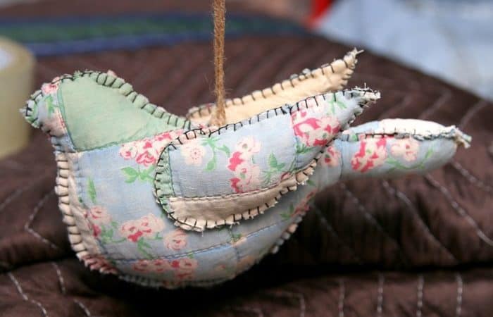 blue bird ornament decoration