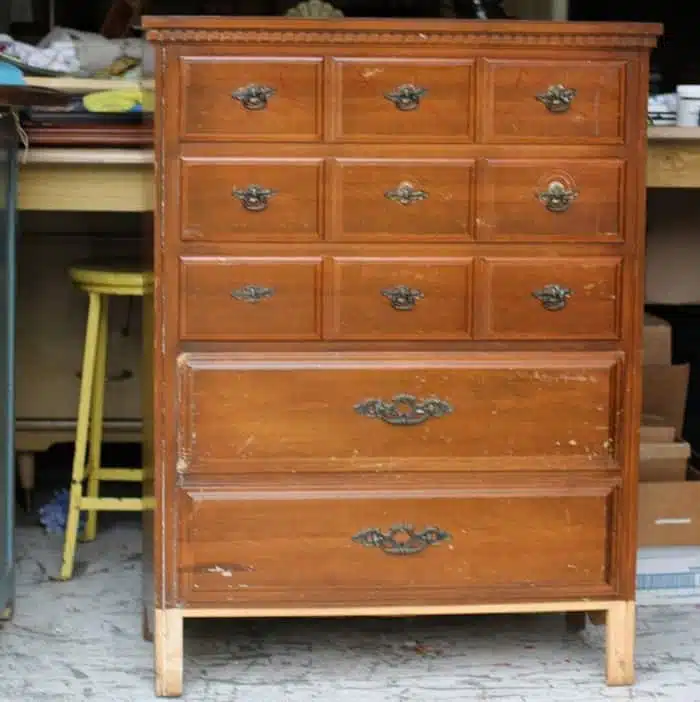 chest of drawers from auction