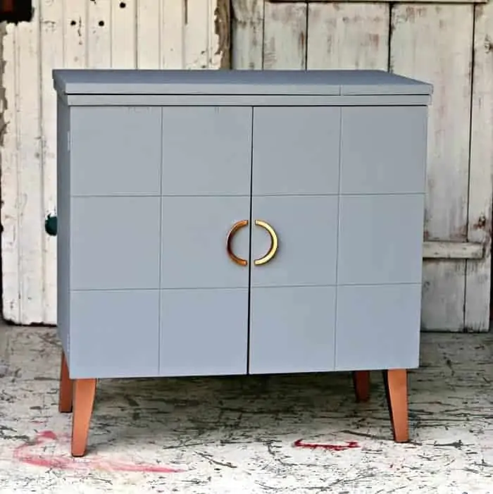 Painting Old Sewing Cabinets: 7 Makeovers With Before And After Photos