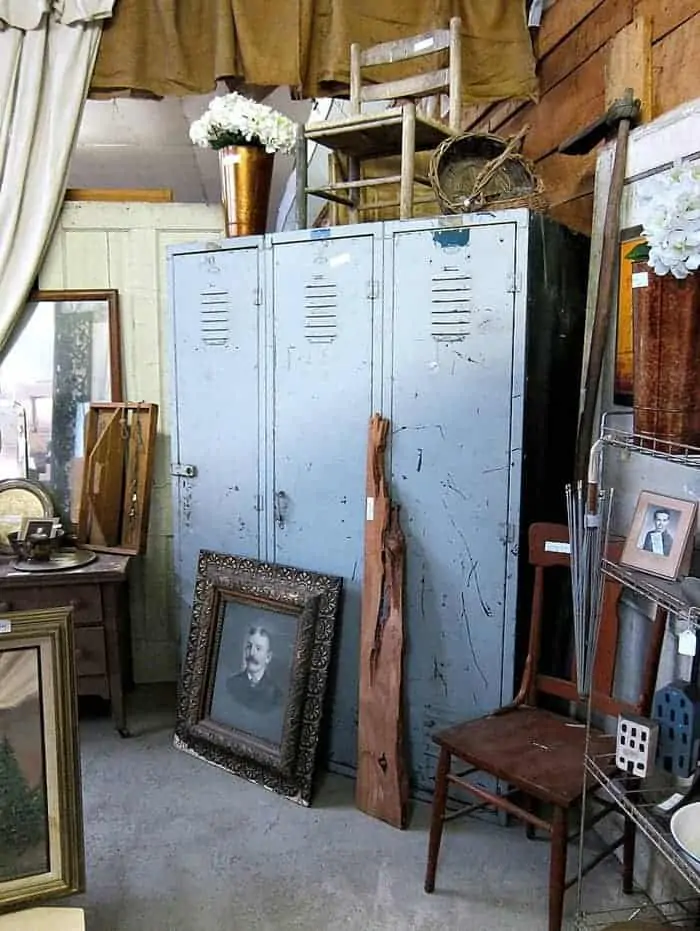 Vintage school lockers