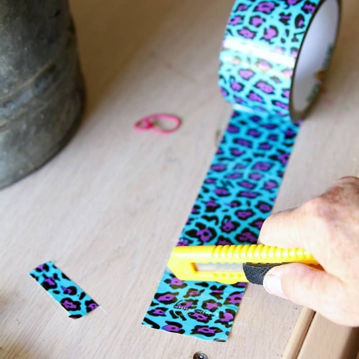 exacto knife for cutting Duck Tape
