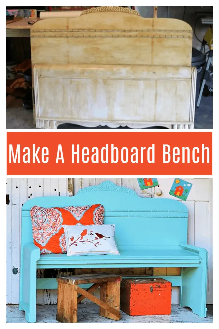Make a headboard bench