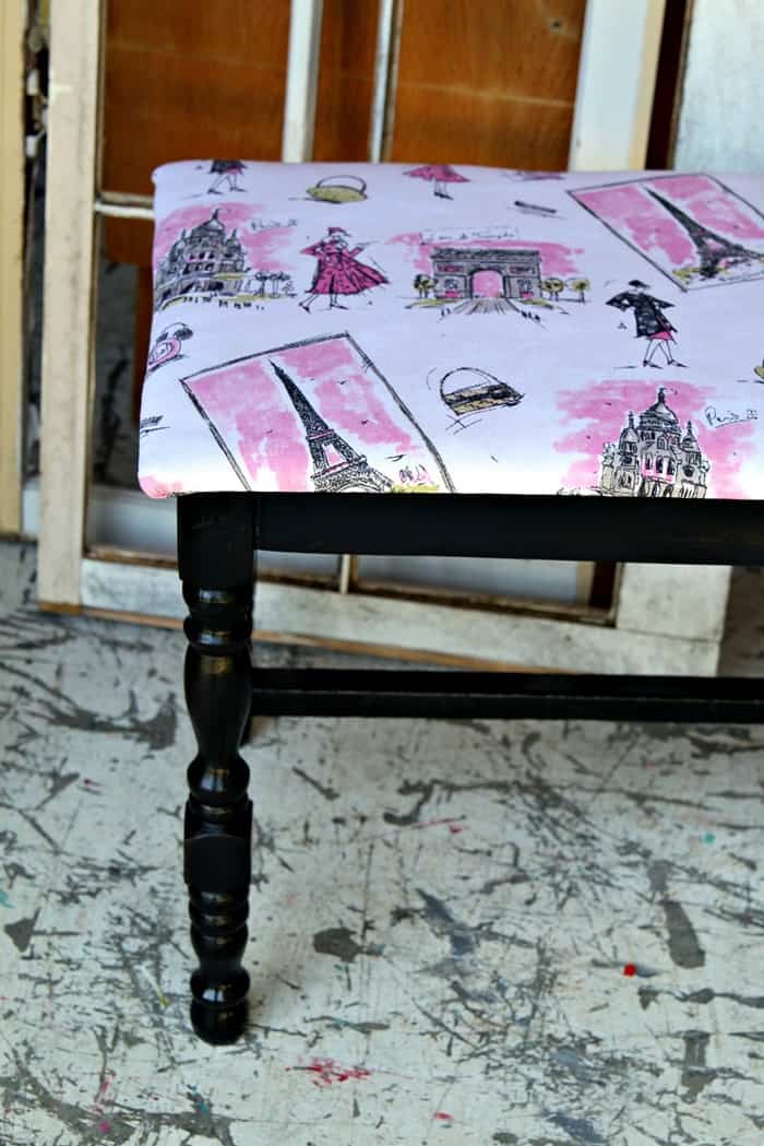 How To Replace A Wood Stool Seat - Petticoat Junktion