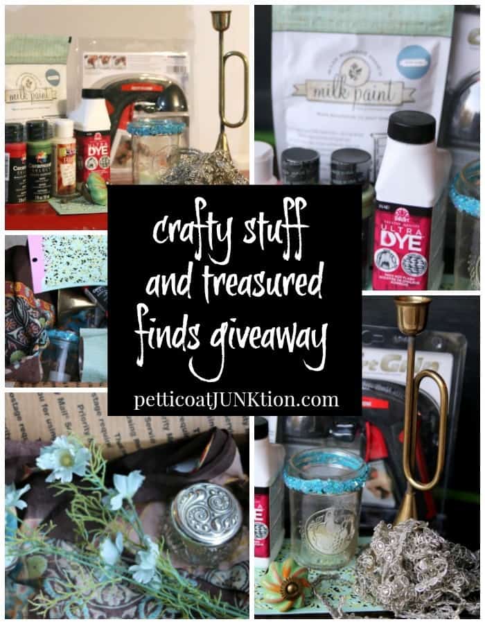 crafty stuff and treasured finds giveaway