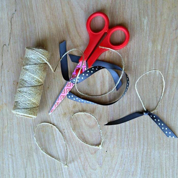 supplies for handmade Christmas ornaments