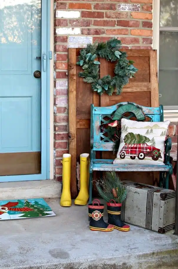 Christmas decorating ideas for the porch