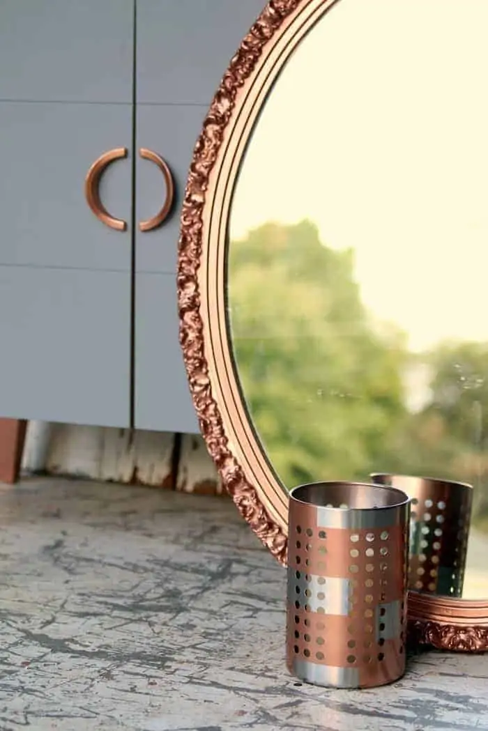 Metallic Copper Spray Paint for home decor