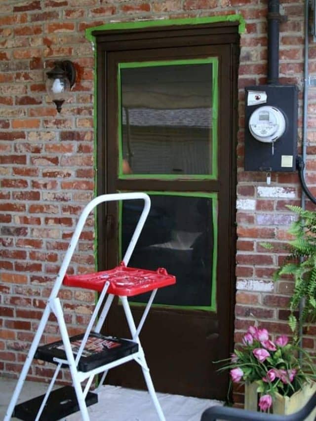 paint exterior metal door