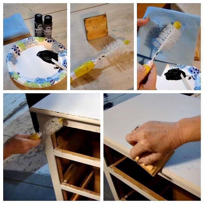 painting furniture step by step