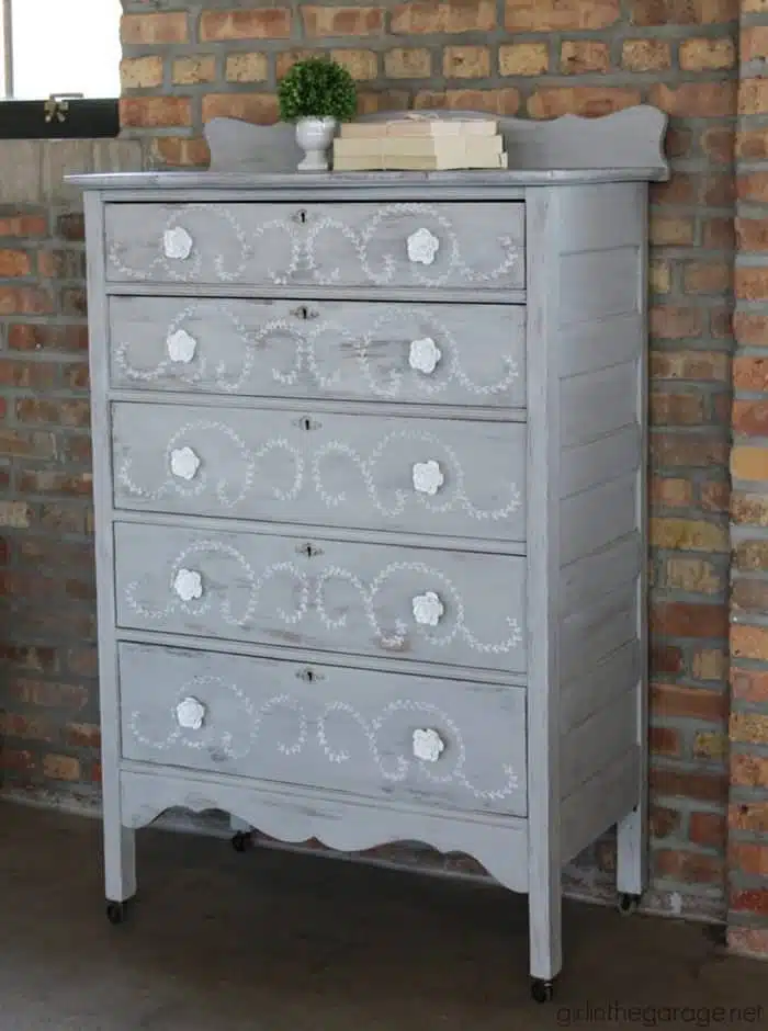 IMG_7436-chalk-paint-stenciled-highboy-makeover-768x1031