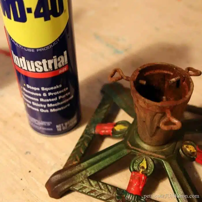 wd-40 for cleaning rust